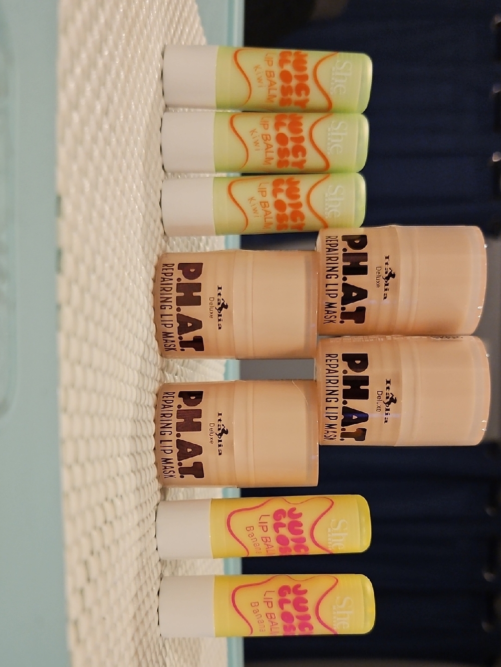9 Lip Items! 5 Lip Balms & 2 Lip Repairing Lip Masks